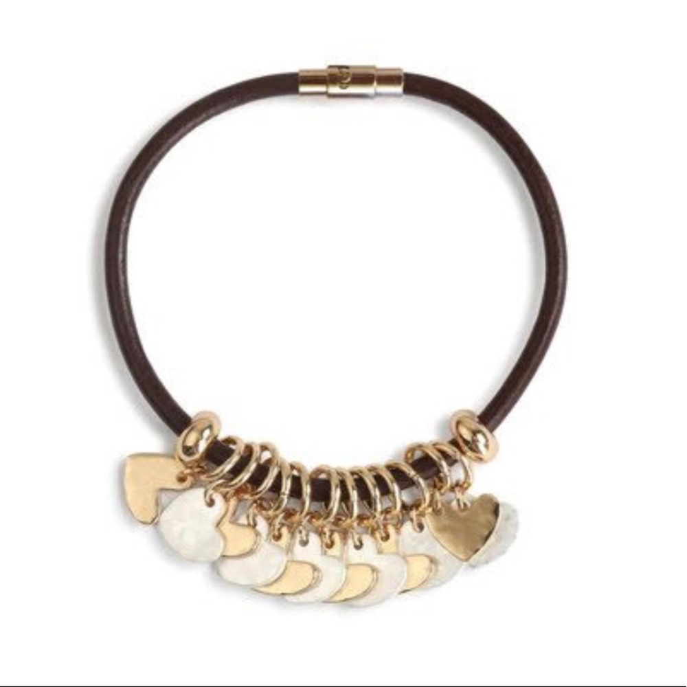 Demdaco Leather Giving Bracelet